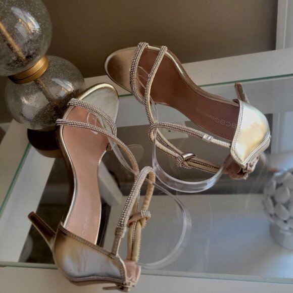 BCBGENERATION Women's Jemmy Crystal Embellished Sandal - US 7 M - Picture 7 of 12